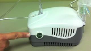 Medquip  How to use a nebulizer [upl. by Leotie]