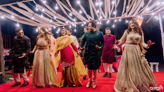 Jovan amp Nirjonas Sangeet Night on quotLutt Putt Gayaquot  Jovan Wedding  ছায়াছবি  Chayachobi [upl. by Albers]