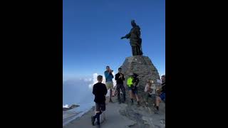 VALSUSA LA BANDA SUONA SUL ROCCIAMELONE IN RICORDO DI LUCA CROCE [upl. by Lenz]