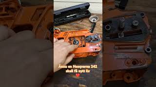 Husqvarna 242 bygge uwtlf chainsaw gds diy motorsåg [upl. by Honniball]