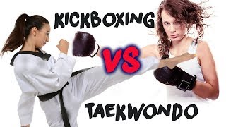 🏆Top 9 Best Fight  Taekwondo VS KickBoxing and Now You Understand [upl. by Nadabas]