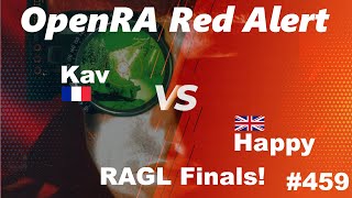 OpenRA Shoutcast 459 RAGL Finals Part II Kav versus Happy Red Alert [upl. by Vladamar]