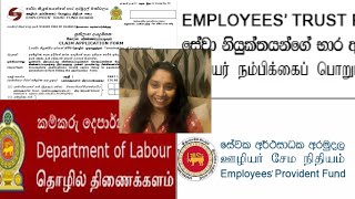 ලේසියෙන්ම ETF  EPF සල්ලි ගමු  How to claim ETF and EPF funds etf epf srilanka [upl. by Noli]