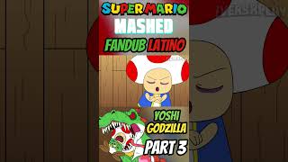 Mario Bros Yoshi pero es Godzilla Pt3 fandub mario [upl. by Polk]