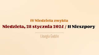 Nieszpory  28 stycznia 2024  II Nieszpory [upl. by Rakabuba654]