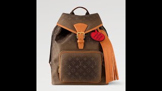 Louis Vuitton Montsouris Backpack M11540 [upl. by Doloritas16]