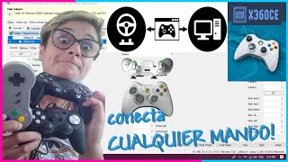 Cómo conectar CUALQUIER MANDO a cualquier juego en PC 2024  Configúralo a tu gusto con X360CE [upl. by Aicilet95]