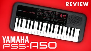 Yamaha PSSA50  Full Review [upl. by Rillis]