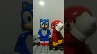 Sonic 3 Trailer in Lego sonic sonicmovie3 sonicthehedgehog [upl. by Enattirb794]