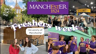 The University of Manchester Freshers week  what to expect societies and student advice [upl. by Nnaeel]