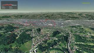 Itinéraire pour visiter Brive la Gaillarde  France  en vidéo 3D [upl. by Ennaeed189]