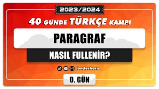 PARAGRAF NASIL FULLENİR  Önder Hoca [upl. by Gnivri]