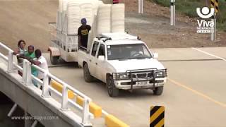 Inauguran puentes de El Naranjo y El Pochote en San Juan del Sur [upl. by Hannahc]