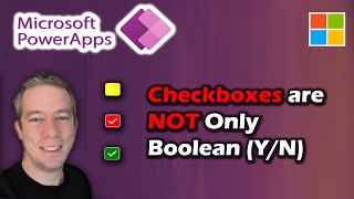 Checkboxes are not only Boolean Using Power Apps and Dataverse for MS Teams [upl. by Blake360]