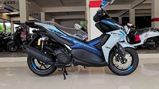 2023 Yamaha Aerox ABS Version Dark Blue [upl. by Stephan292]