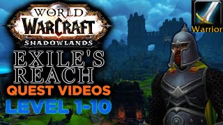 New Exiles Reach Level 110 Experience Warrior  Shadowlands  Blizzplanet [upl. by Ij580]