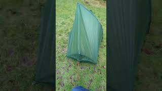 Vaude Lizard GUL 1p Tent  STORM JOCELYN Wind and Rain Test Coming Up camping hiking wildcamping [upl. by Ondine]