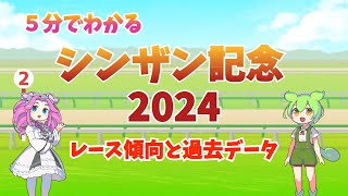 【狙う馬が5分でわかる！】シンザン記念2024の過去データと解説 [upl. by Hewart]