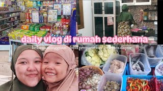 daily vlog  grocery shopping  food preparation [upl. by Saoj]