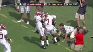 09142013 Alabama vs Texas AampM Football Highlights [upl. by Droc]