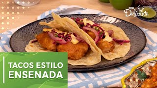 Tacos de pescado estilo Ensenada  Cocina Delirante [upl. by Hali]