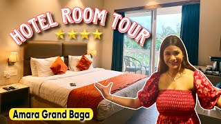 Goa Series Amara Grand Hotel Room Tour Best Four Star Hotel Near Baga Beach🏝️ [upl. by Nort]