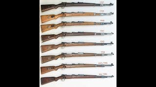 K98k Mauser Evolution Through WW2 [upl. by Cherilyn]