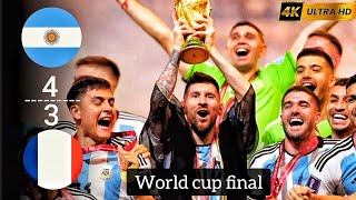 FIFA World Cup 2022 Final Argentina vs France  A Thrilling Encounter [upl. by Tricia]