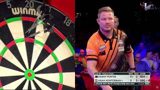 WDF World Darts Championship Live Danny Porter VS Arjan Konterman [upl. by Orth]