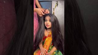 Transforming 4 yr old baby into marathi girl💜🧿 shortvideo youtube ytshorts youtubeshorts viral [upl. by Oht]