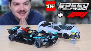 LEGO F1 Perfection  LEGO Speed Champions Mercedes Formula 1 W12 amp Project One Review [upl. by Lucilla113]