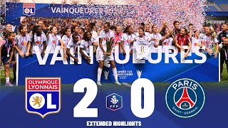 Olympique Lyon vs Paris Saint Germain  Highlights  Womens France Super Cup 10092023 [upl. by Ykvir]