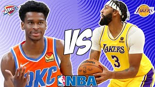 Oklahoma City Thunder vs Los Angeles Lakers 122323 NBA Free Picks amp Predictions  NBA Betting Tips [upl. by Deirdra173]