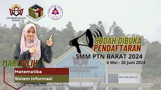 Informasi Penerimaan Mahasiswa Baru FST UIN IB Jalur SMM PTN Barat 2024 [upl. by Airdna333]