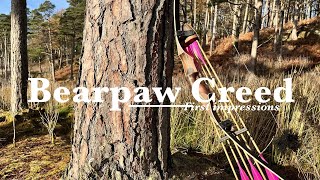 Bearpaw Creed recurve first impressions [upl. by Linda759]