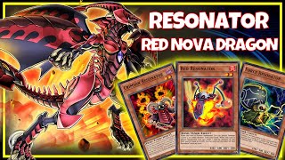 RESONATOR DECK WITH RED NOVA DRAGON  Android Gameplay July 2024  Yugioh Duel Links [upl. by Aihpos878]