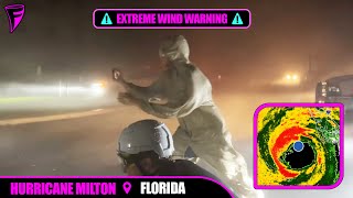 EXTREME Intercept Of Hurricane Milton  Live As It Happened [upl. by Vihs970]