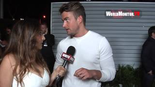 Robert Buckley from One Tree Hill interviewed at 2014 Maxim Hot 100 party [upl. by Irakuy398]