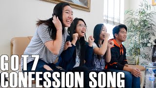 GOT7 Confession Song Reaction Video [upl. by Aihsekel716]