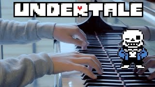 Undertale OST  sans Piano Cover [upl. by Mit]