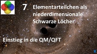 7 Elementartteilchen als niederdimensionale Schwarze Löcher [upl. by Aicsile821]