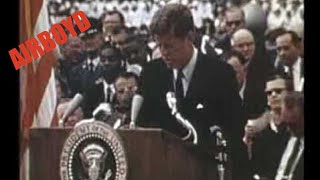 John F Kennedy Moon Speech 1962 [upl. by Dine511]