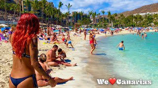 Gran Canaria Anfi del Mar Beach Life June 2021 We❤️Canarias [upl. by Darcia]