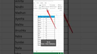 Create drop down list in excel  Excel drop down list tutorial  Data Validation  Excel tips Trick [upl. by Darnall]