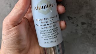 Alumier Retinol Resurfacing Serum 1 explained [upl. by Tina807]