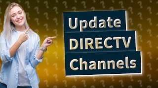 How to update DIRECTV channel [upl. by Ahsikyt]