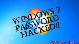 RESET FORGOTTEN WIN 7 PASSWORD WITHOUT ANY SOFTWARE OR WINDOWS CD  USING COMMAND PROMPT [upl. by Crystie622]