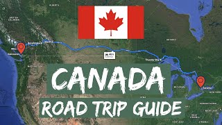 Canada Road Trip Toronto to Vancouver in 7 minutes 4K [upl. by Merrilee891]