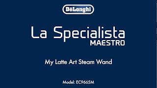 La Specialista Maestro  How to create Latte Art [upl. by Adnerad]