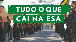 TODAS AS MATÉRIAS QUE CAEM NA ESA [upl. by Vivian]